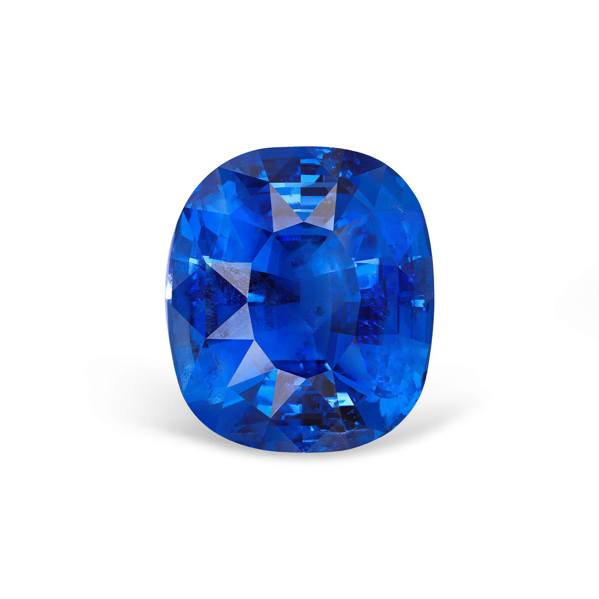 Сапфир cornflower blue 42.45 карат насыщенного голубого оттенка
