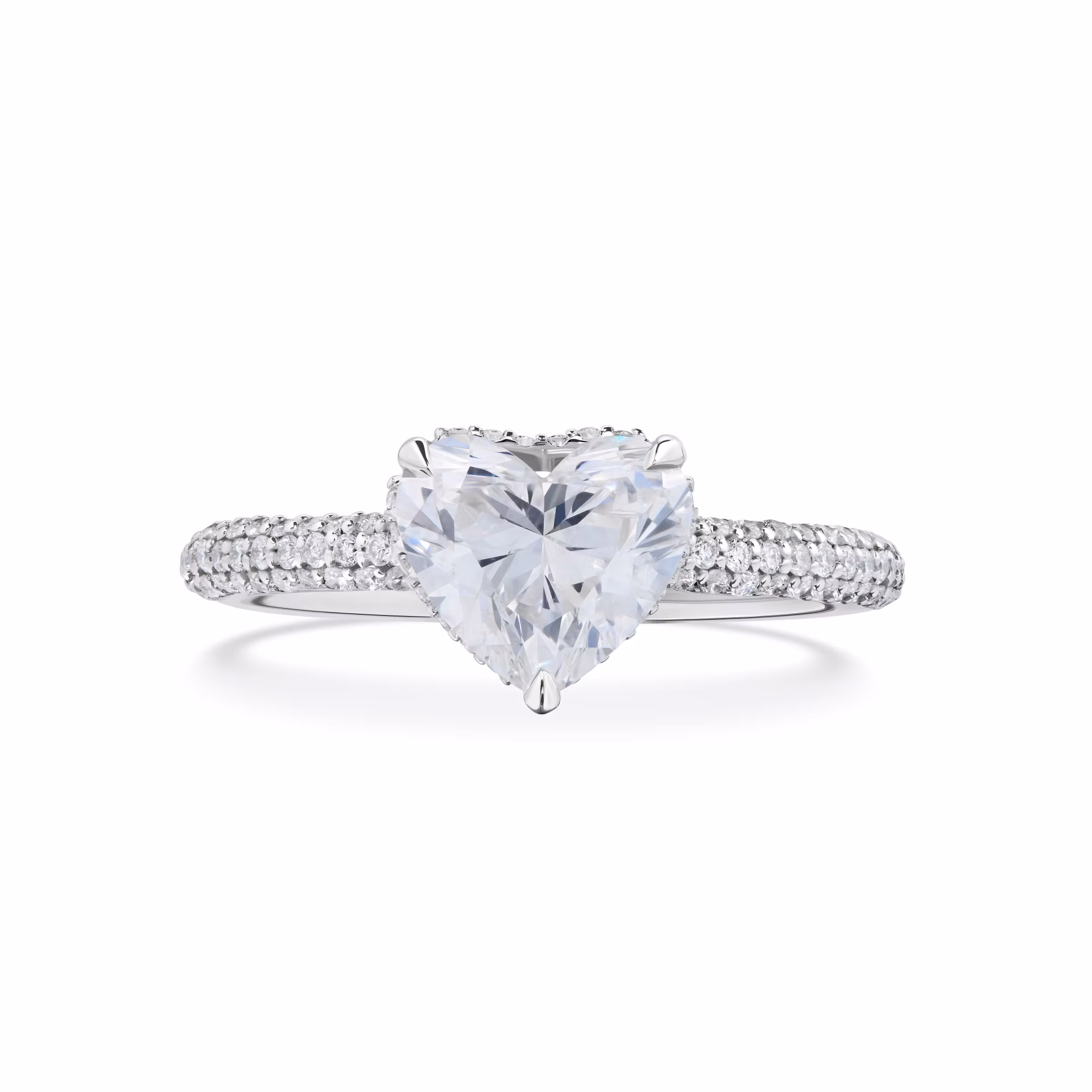 Кольцо из белого золота с бриллиантом 1.51 карата, Parure Atelier