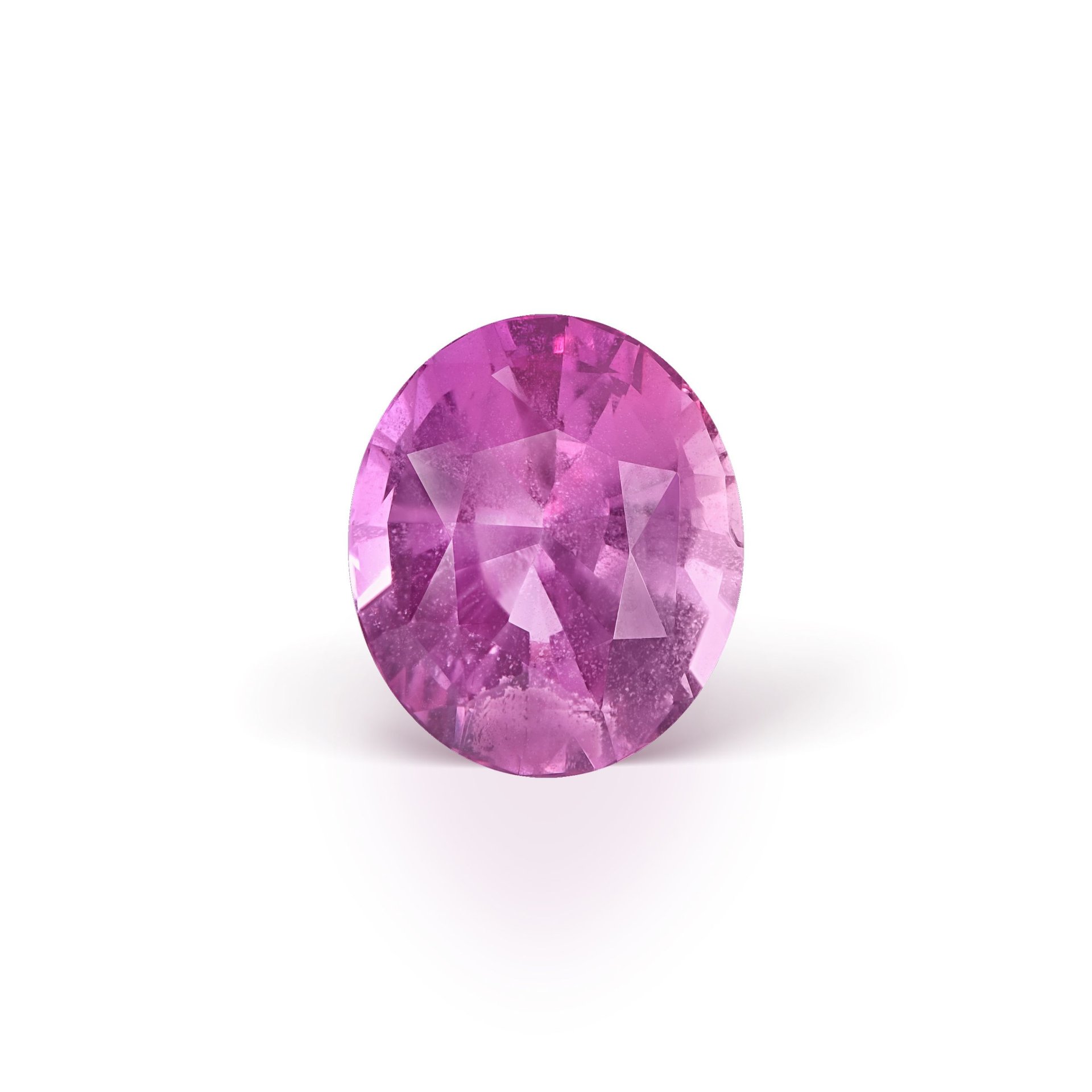 Сапфир 3.60 карата глубокого синего цвета, огранка для украшений