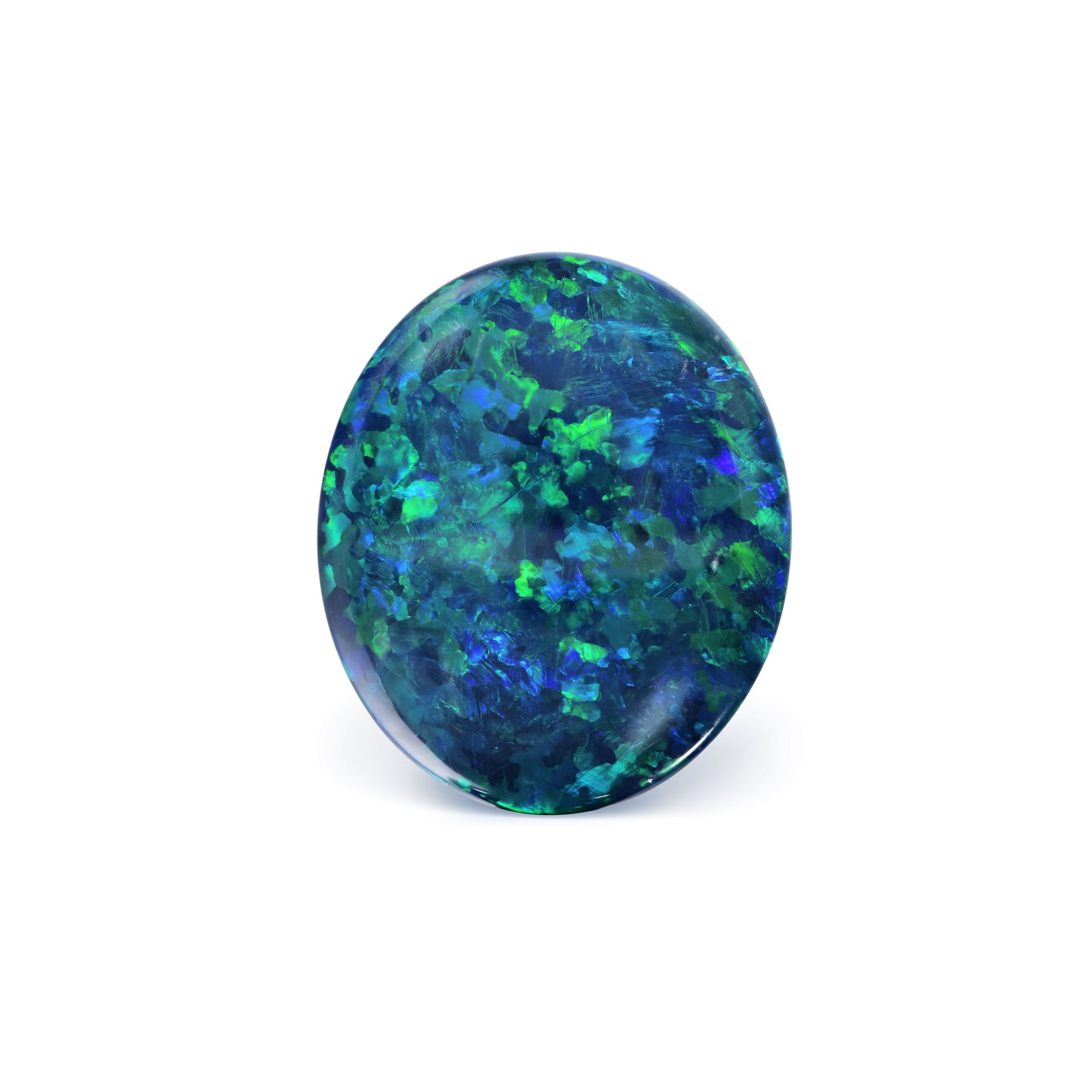 Кольцо с опалом 16.48 карат в изящном обрамлении.