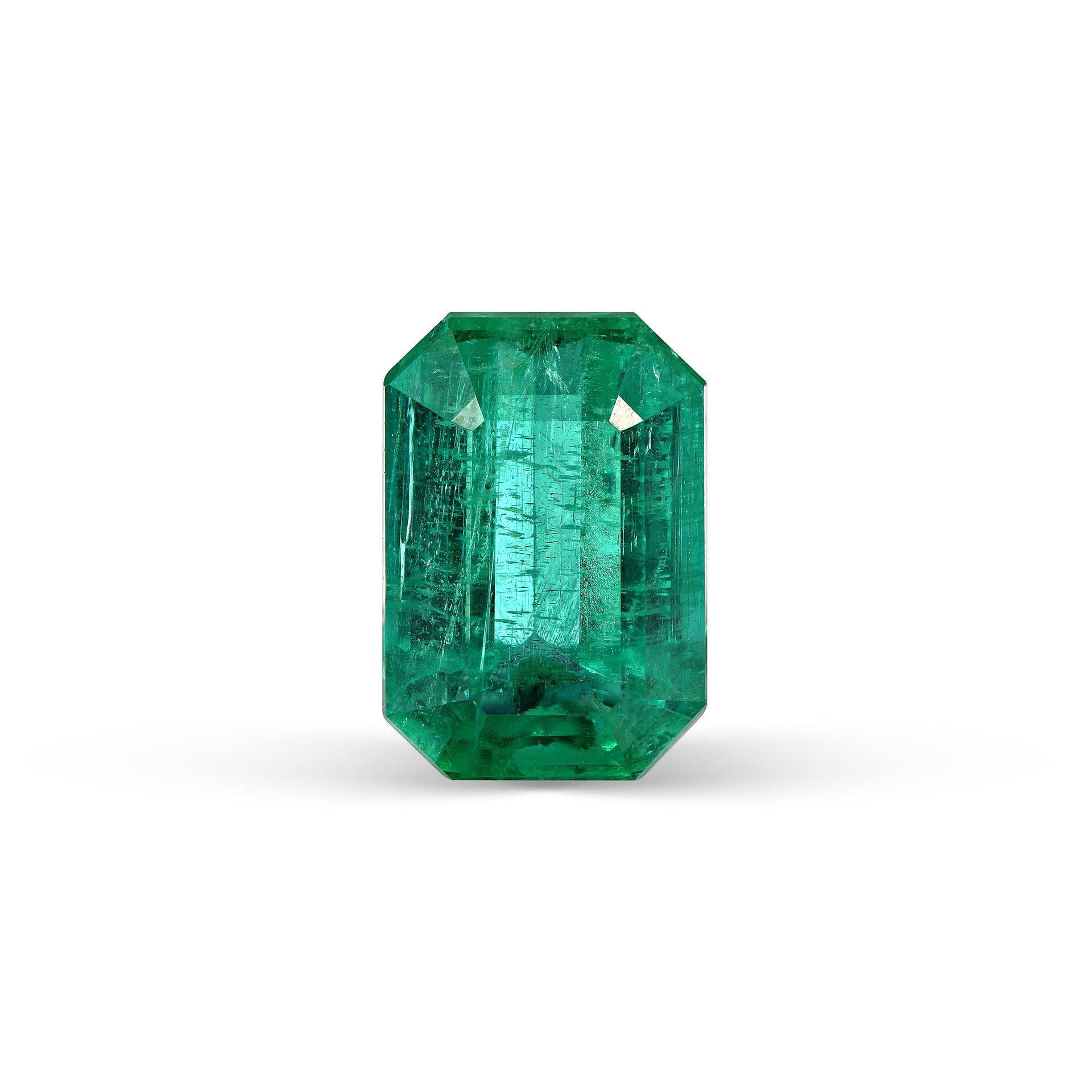 Изумруд 7.95 карата крупный зеленый драгоценный камень